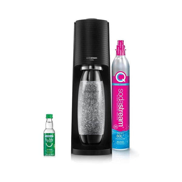 SodaStream – Terra Soda Streaming Machine, with CO2 & Bubly Drop