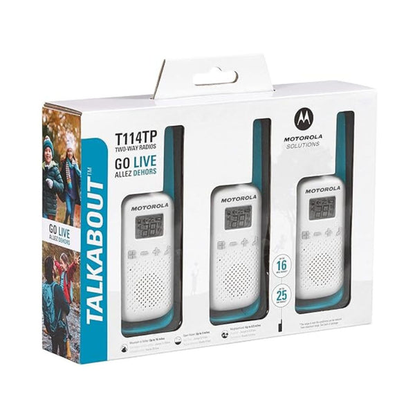 Motorola Solutions Portable FRS T114TP Talkabout Two-Way Radios