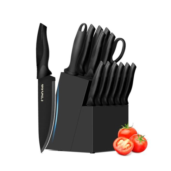 14 Piece Kitchen Knife Set