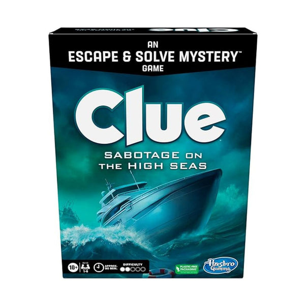 Hasbro Gaming Clue Board Game Sabotage on The High Seas