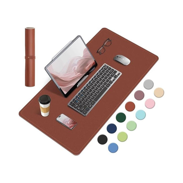 PU Leather Non-Slip Desk Mat