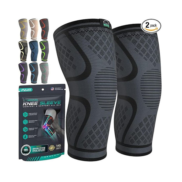 2-Pack Modvel Compression Knee Sleeves