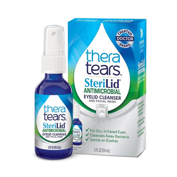 TheraTears SteriLid Antimicrobial Eyelid Cleanser and Face Wash