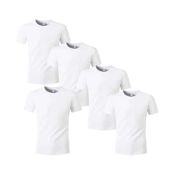 5-Pack HTVRONT Polyester Sublimation T-Shirts