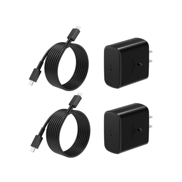 2 Pack 45W USB C Fast Charger with Cable