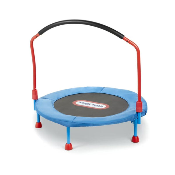Little Tikes 3 Foot Trampoline with Handrail
