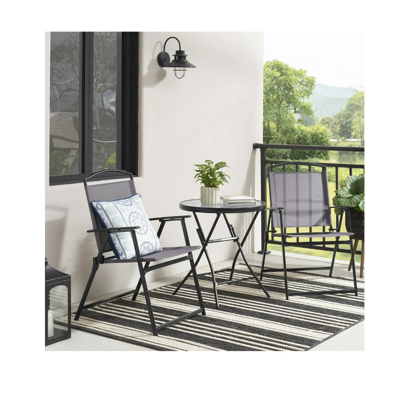 3 Piece Outdoor Bistro Set (6 Colors)