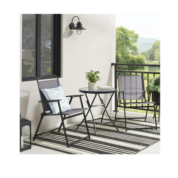 3 Piece Outdoor Bistro Set (6 Colors)