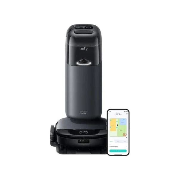 Eufy S1 HydroJet Robot Vacuum & Mop with 10-in-1 UniClean️ Station, 8,000 Pa Suction, Auto Wash, Empty & Refill