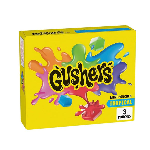 3-Count Gushers Tropical Fruit Flavored Snacks