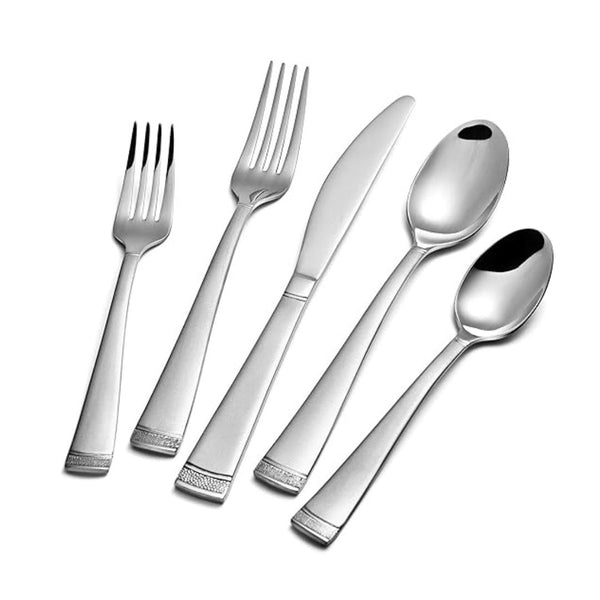 20 Piece Silverware Flatware Set