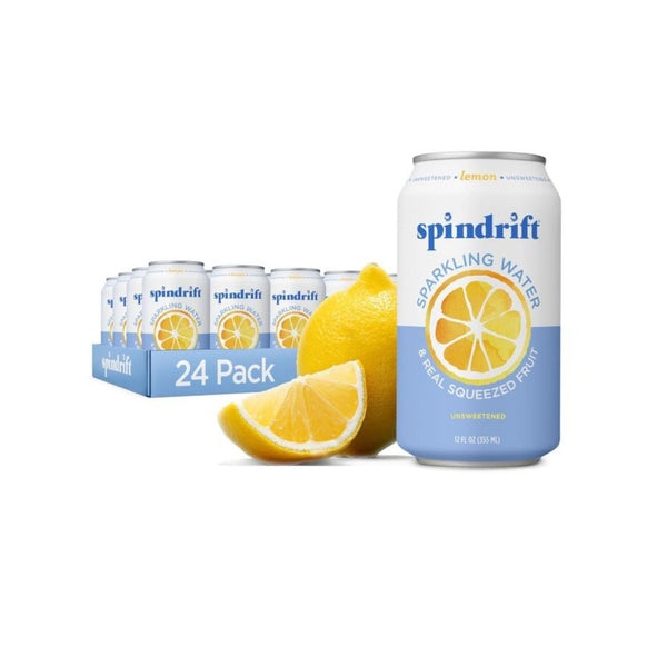 24-Pack Spindrift Sparkling Water