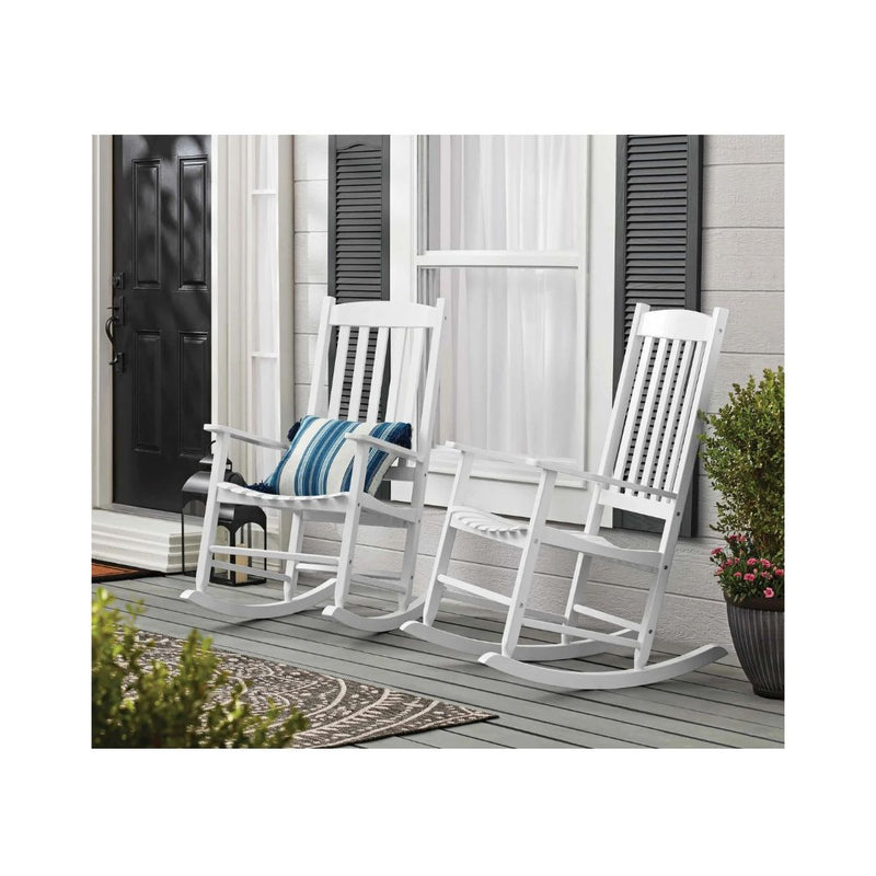Mainstays Outdoor Wood Porch Rocking Chair