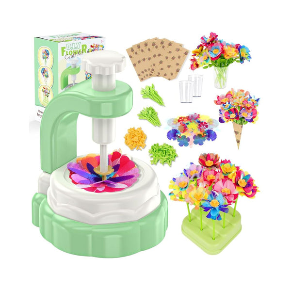 Art Flower Bouquet Craft Kit, DIY Arts & Crafts Flower Toy for Kids
