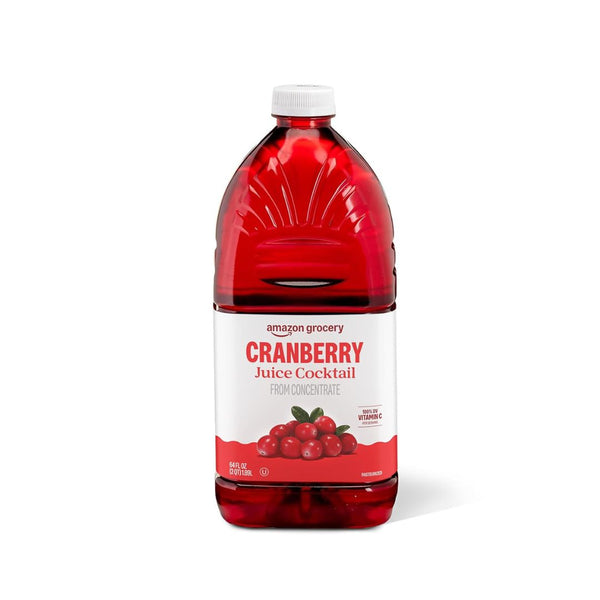 Amazon Grocery, Cranberry Juice Cocktail, 64 Fl Oz