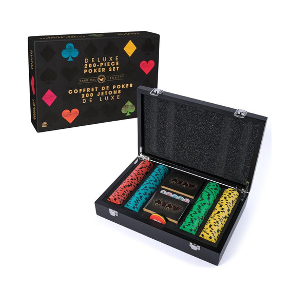 200-Piece Spin Master Games, Cardinal Legacy Deluxe Poker Set