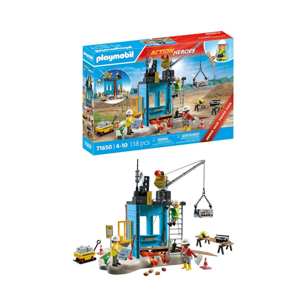 Playmobil Construction Site