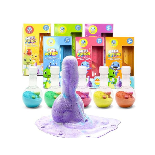 6 Pack Bath Bombs Kids Bath Toys Science Set