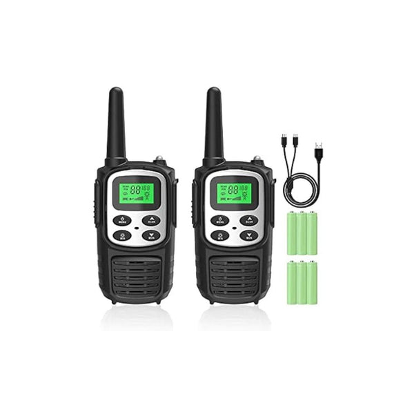 2-Pack Fvamom Rechargeable Walkie Talkie