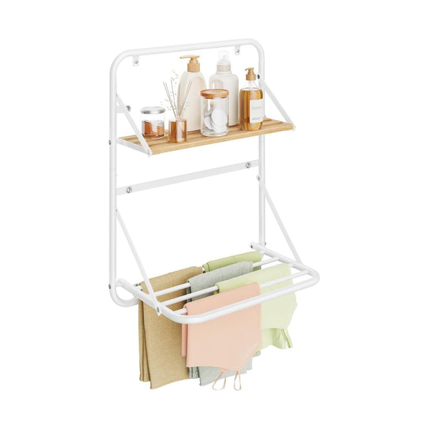 Wall-Mounted Clothing Drying Rack