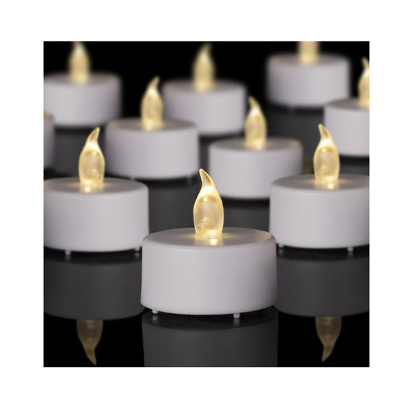 24-Pack LED Tea Lights Candles Warm White