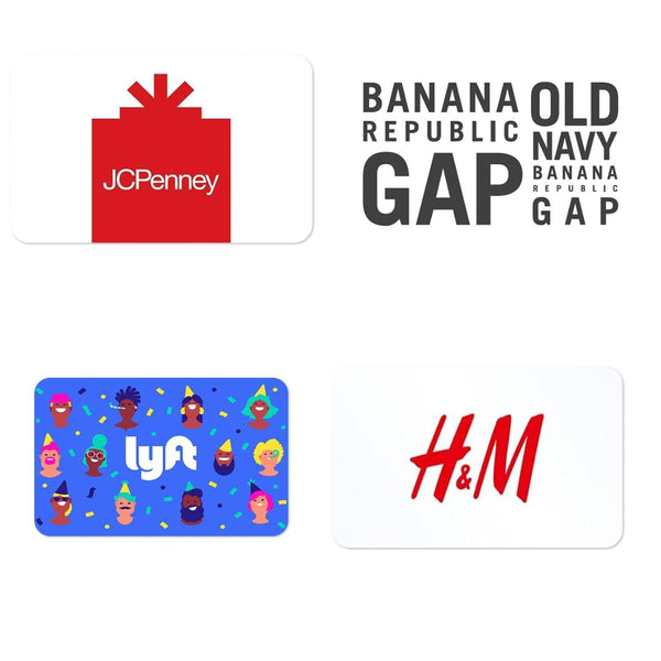Up To 20% Off On Lyft, H&M, GAP, VS, Top Golf, & More Gift Cards!