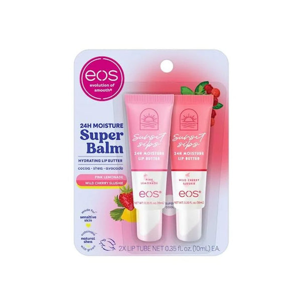 2 Pack eos 24H Moisture Super Balm 0.35 oz
