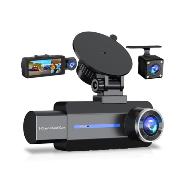 2.5K 3-Channel Front Rear Inside Dash Cam