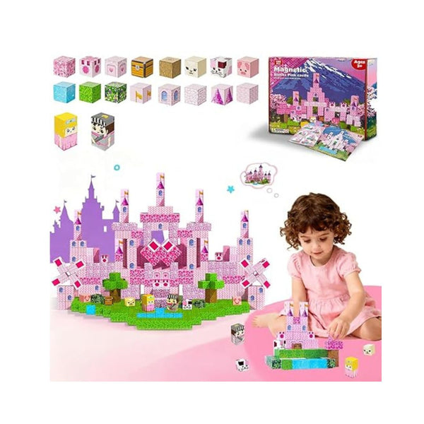 100 Piece Magnetic Building Blocks STEM Toy Set