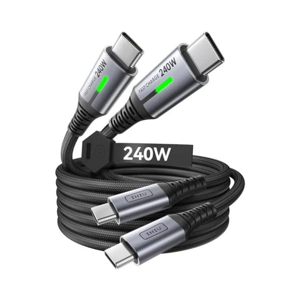 2 Pack INIU USBC Fast Charging Cables 6.6 ft