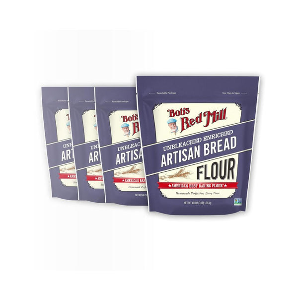 4 Bob’s Red Mill Artisan Bread Flour Bags