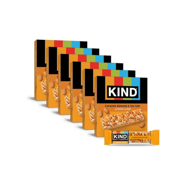 36 Kind Caramel Almond & Sea Salt Bars (OU-D)