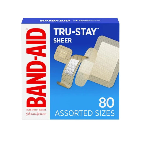 80 Band-Aid Sheer Bandages