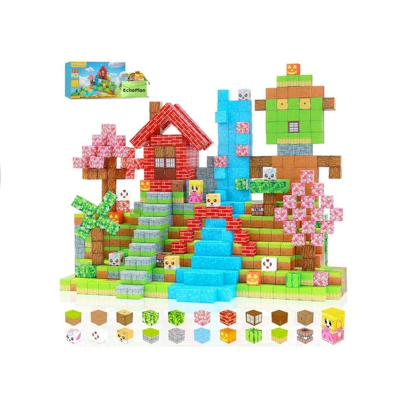 100 Magnetic Building Blocks