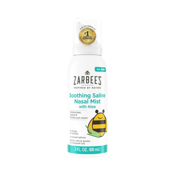 Zarbee’s Soothing Saline Nasal Mist
