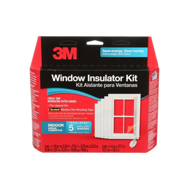 3M Indoor 5-Window Insulation Kit