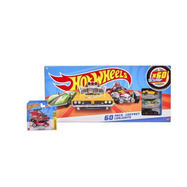 60-Pack Hot Wheels Toy Cars