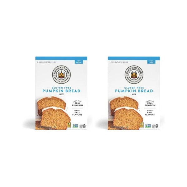 2-Pack King Arthur Gluten-Free Pumpkin Bread & Muffin Mix