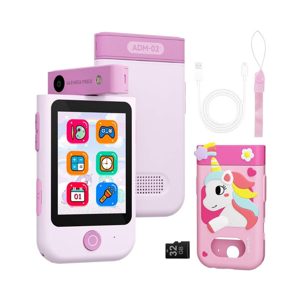 Kids Touchscreen Learning Phone with Camera