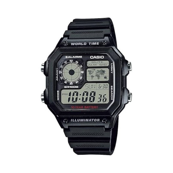 Casio AE1200WH Series Men’s Digital Watch