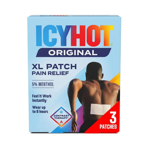 Icy Hot Original Pain Relief Patch XL Size