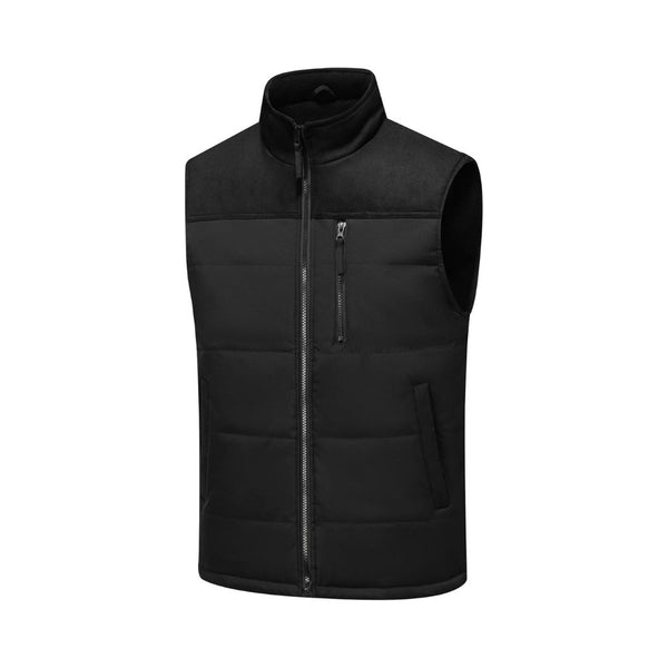Men's Outerwear Vests Winter Quilted Padded