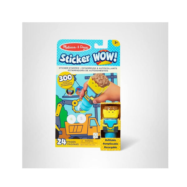 24-Page Melissa & Doug Activity Pad and Sticker Stamper