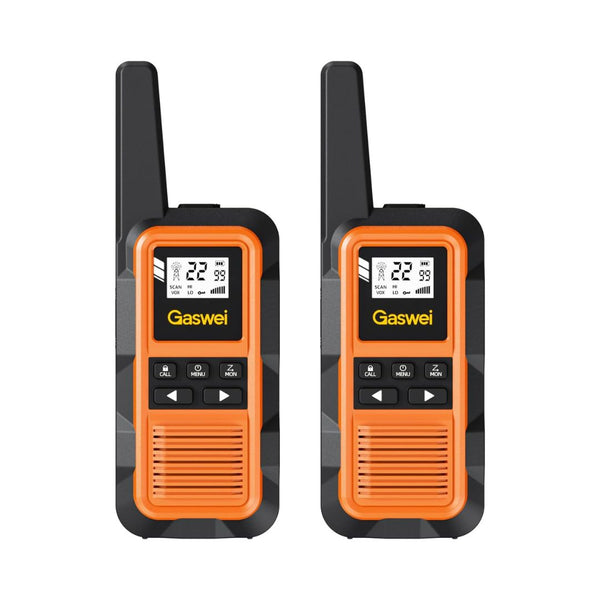 2-Pack Rechargeable Long Range Walkie Talkies