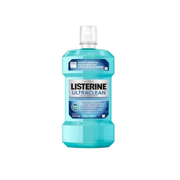 Listerine Ultraclean Mouthwash Cool Mint 1 L