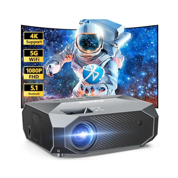 WiFi Bluetooth 4K Support 1080p Home Theater Projector