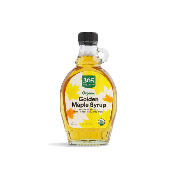 Organic Grade A Golden Color Maple Syrup 8 Fl Oz