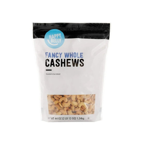 2.75 Lbs Happy Belly Fancy Whole Cashews