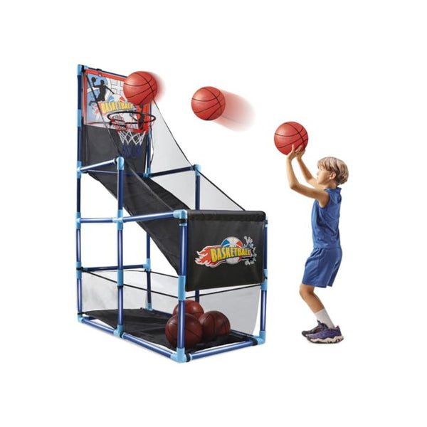 Arcade Basketball Hoop Game Set with 4 Balls