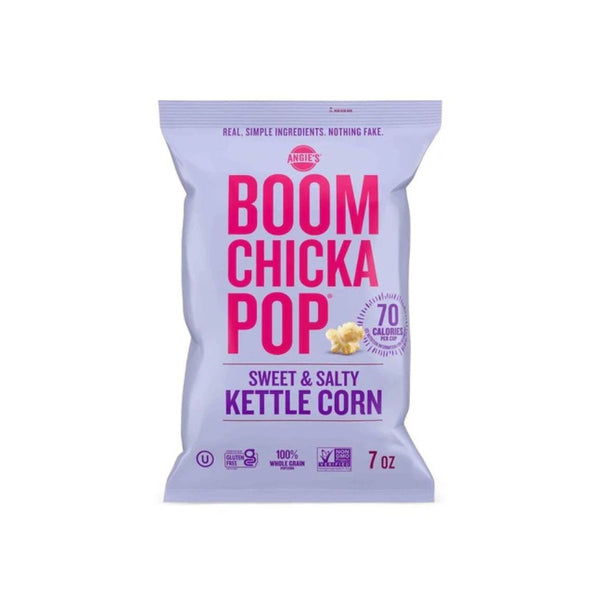 2 Bags Angie's BoomChickaPop Sweet & Salty Kettle Popcorn